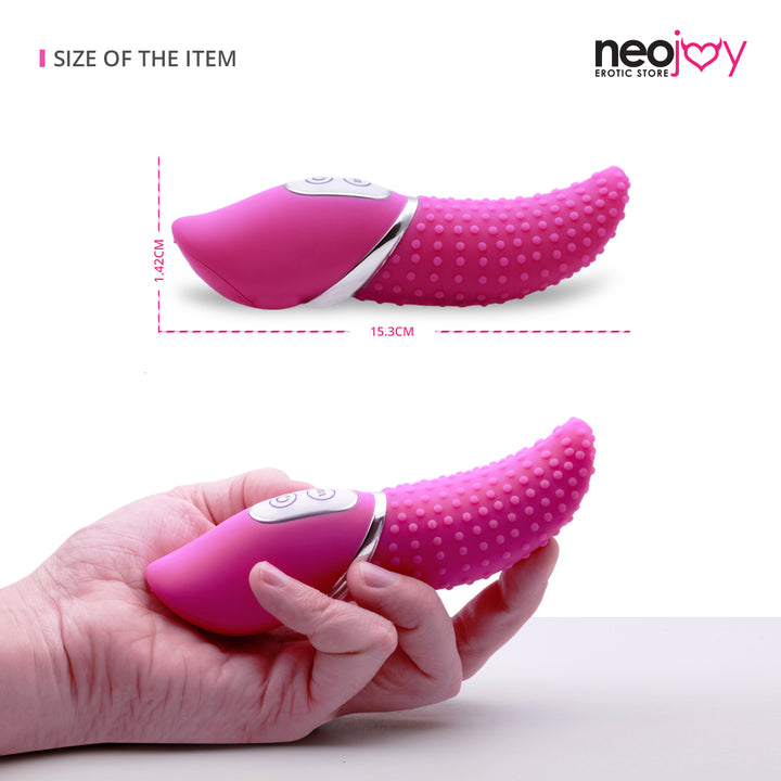 Neojoy Tongue Vibe - Silikon G-Punkt Klitoris Stimulator - lucidtoys.de Klitoris Vibratoren