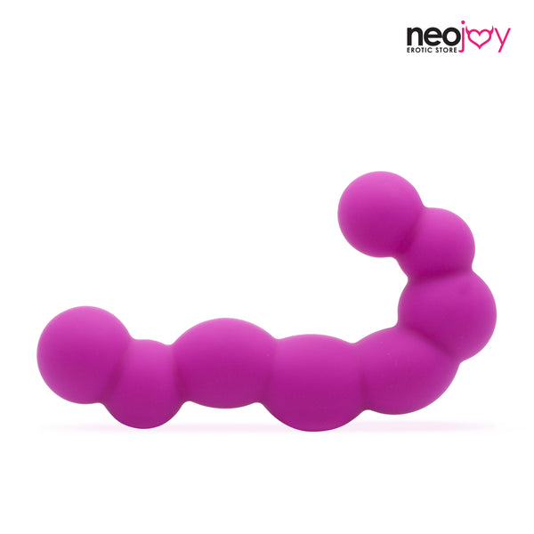 Neojoy Bumpy Ride - Perlenbesetzter Dildo aus Silikon - 4,5 cm - 11,6 cm