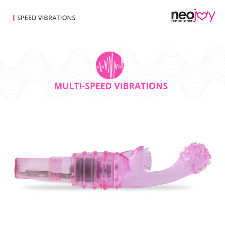 Neojoy Sleeved Tickler Bullet - G-Punkt Klitoris Vibrator - lucidtoys.de Klitoris Vibratoren