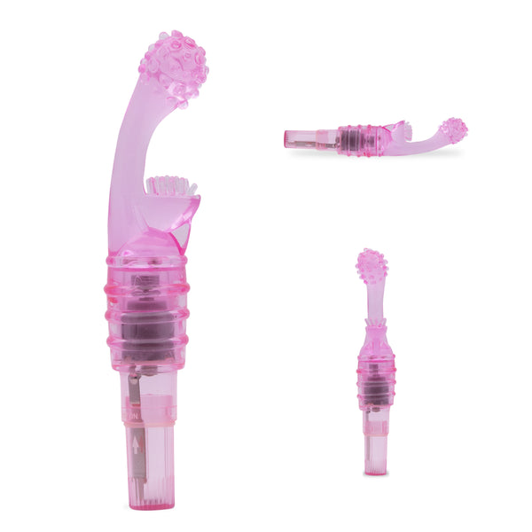 Neojoy Sleeved Tickler Bullet - G-Punkt Klitoris Vibrator - Gelee-Hülsen-Bullet Vibe - Soft Ticklers - Sexspielzeug für Frauen