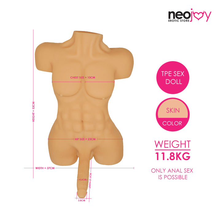 Neojoy Firefighter Sex Male Doll 11,8kg - lucidtoys.de Sexpuppen