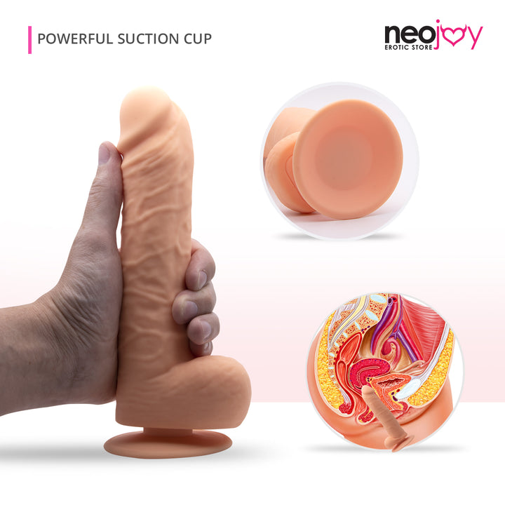 Neojoy Banger Hautfarbener Dildo - realistischer Masturbator - lucidtoys.de Dildos