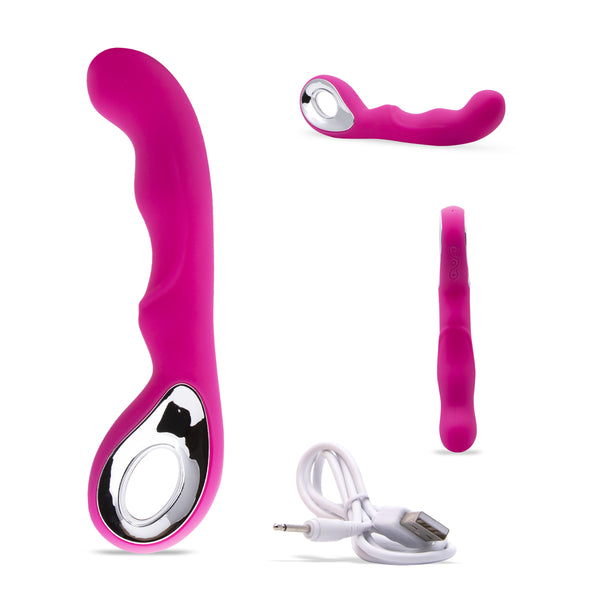 Neojoy G-Punkt Waves - Pink - G-Punkt Vaginal Massager - Klitoris freundlich - Masturbator Dildo für Frauen - wiederaufladbar über USB - Sexspielzeug für Erwachsene