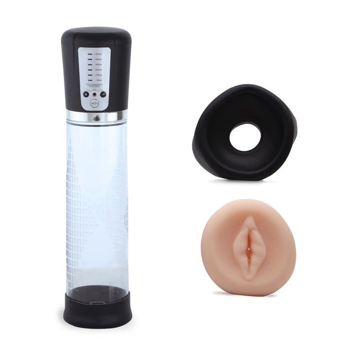 Neojoy USB Male Penis Pump - Sexueller Ausdauerverstärker - Penisvergrößerer - Masturbation automatische Pumpe - Sexspielzeug für Männer