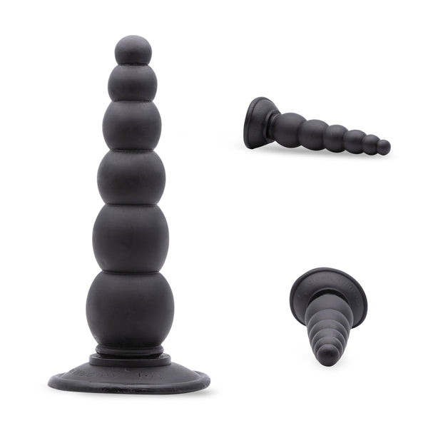 Neojoy 7.5" wulstige Prober - Anal Stimulation - Butt Plug mit Perlen - Unisex Masturbator - Prostata Massage erwachsenes Geschlechts-Spielzeug
