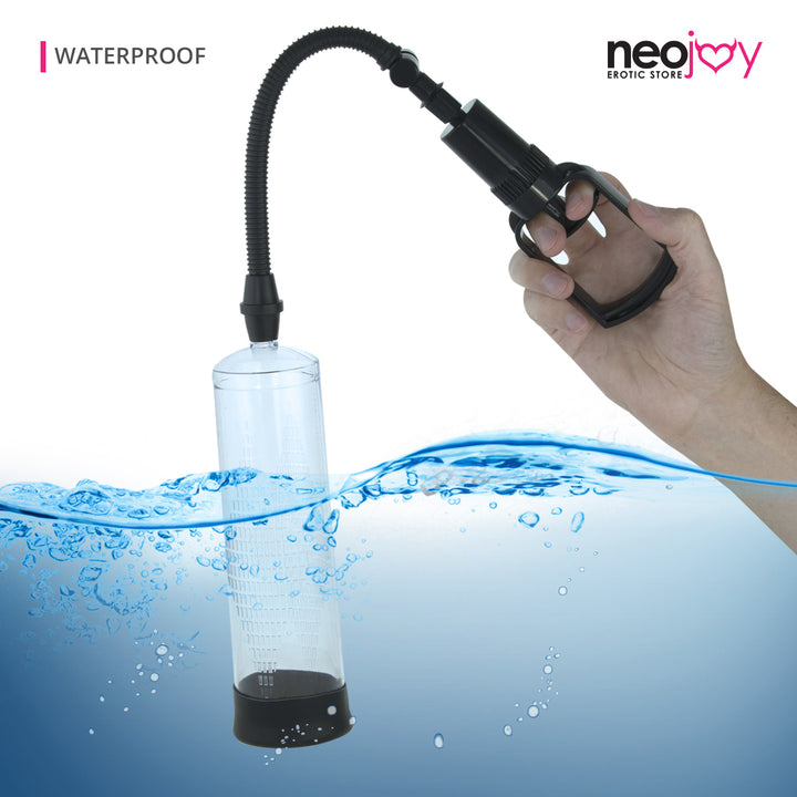 Neojoy Penis Pump Stimulator - Ausdauertraining - Vergrößernde Masturbationspumpe für Männer - Sexspielzeug für Erwachsene - lucidtoys.de Penispumpe