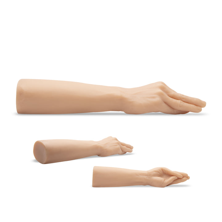 Neojoy Hand Dildo - Hautfarben - Fisting Masturbator - Realistisches und flexibles Spielzeug - Für Anal und Vaginal Penetration - Sexspielzeug für Erwachsene