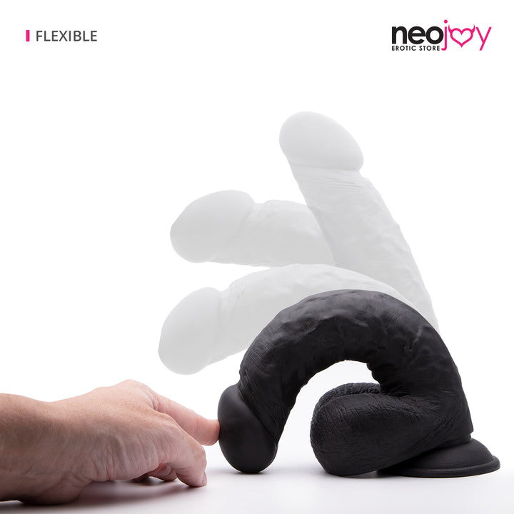 Neojoy 26,5cm Girthy Lover (Schwarz)- Dildo - lucidtoys.de Dildos