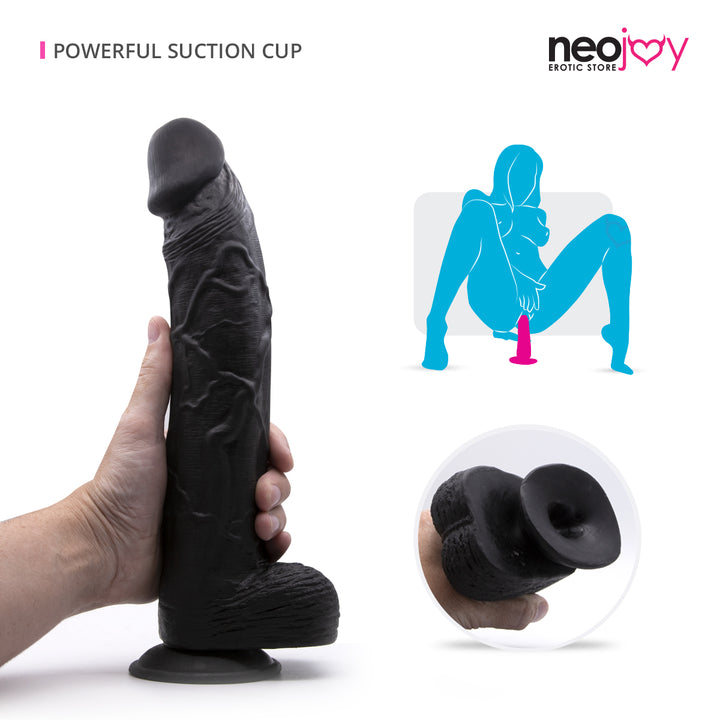 Neojoy 34,5cm Monster Penis - Extra realistischer Dildo - lucidtoys.de Dildos