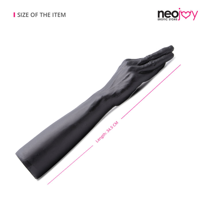 Neojoy Hand Dildo - Schwarz - Fisting Masturbator - lucidtoys.de Dildos