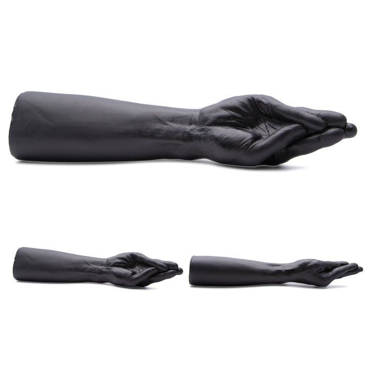 Neojoy Hand Dildo - Schwarz - Fisting Masturbator - Realistisches und flexibles Spielzeug - Für Anal und Vaginal Penetration - Sexspielzeug für Erwachsene