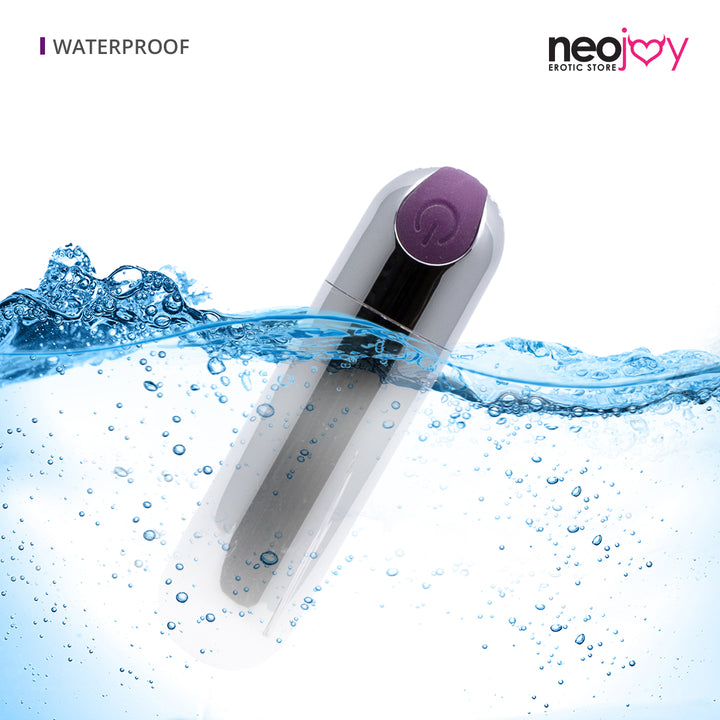 Neojoy Bullet Love (Silber) - 10 Geschwindigkeiten Vibrator - lucidtoys.de Mini Vibrator
