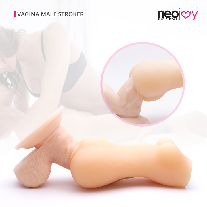 Neojoy Lily Weiß Mini-Stroker - Männliche Hand Masturbator Vaginal Penetration Oral Sex Tasche Pussy - Realistische Shape - erwachsenes Geschlechts-Spielzeug für Männer - lucidtoys.de Sexpuppen