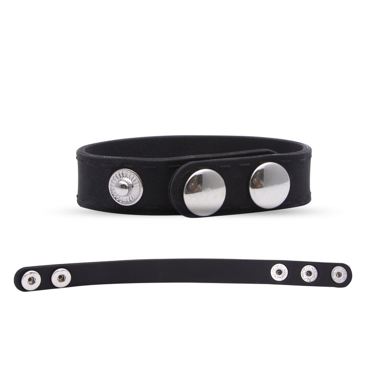 Neojoy Bondage Silicone Ring - Penis Ring mit verstellbarem Riemen - Klein - Elastischer und bequemer wiederverwendbarer Penis-Ring - Sexspielzeug für Paare