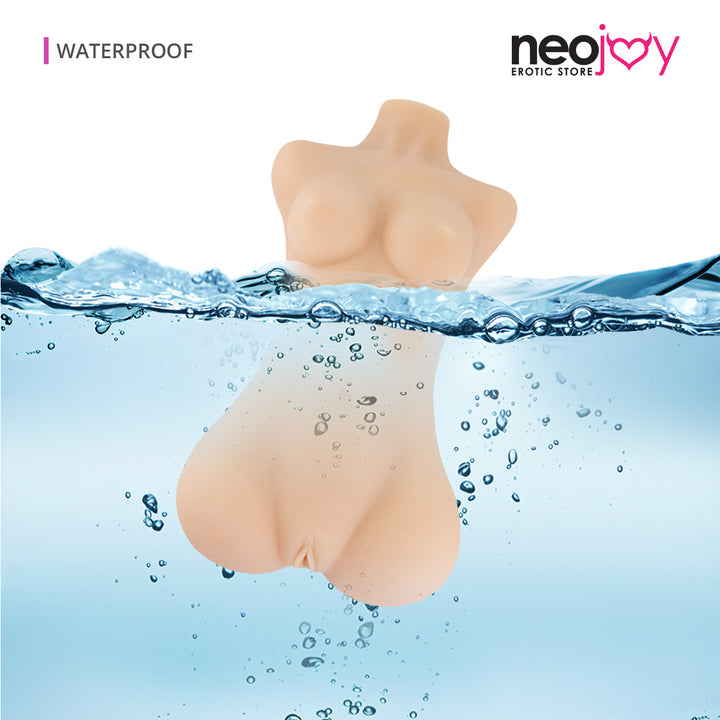 Neojoy Mini Body Männer Masturbator Sex-Puppe Doppel Penetration Realistische Haut wie Sex-Spielzeug für Männer - 5.8kg Puppe mit vaginalen und analen Öffnungen - lucidtoys.de Sexpuppen