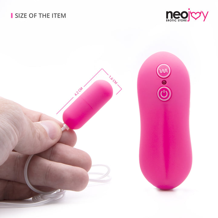 Neojoy Controlled Vibes Bullet - Klitoris G-Punkt Vibrator - Weiches Vibrationsmassagegerät für Anfänger - lucidtoys.de Mini Vibrator