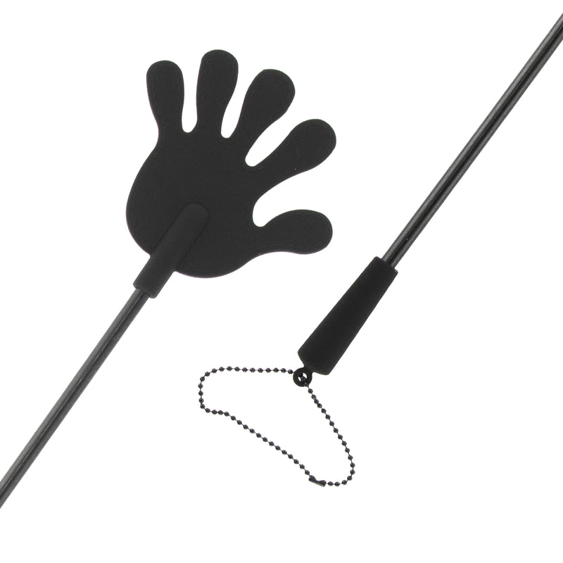 Neojoy Bondage Spanker Handfläche - Silikon - Schwarz - 50 cm video