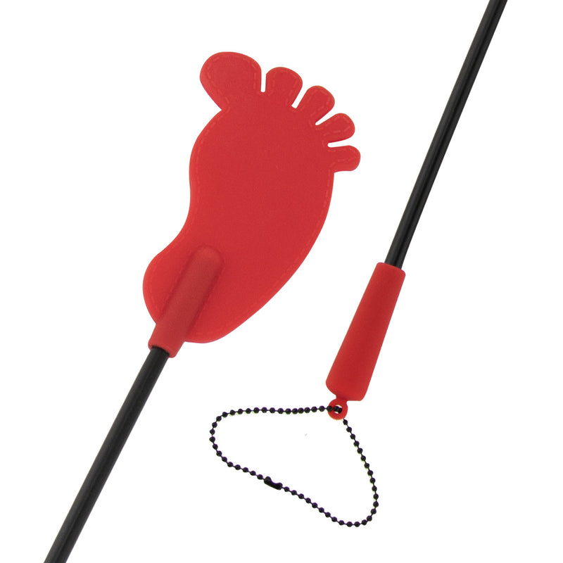 Neojoy Bondage Spanker Fuß - Silikon - Rot - 50 cm video