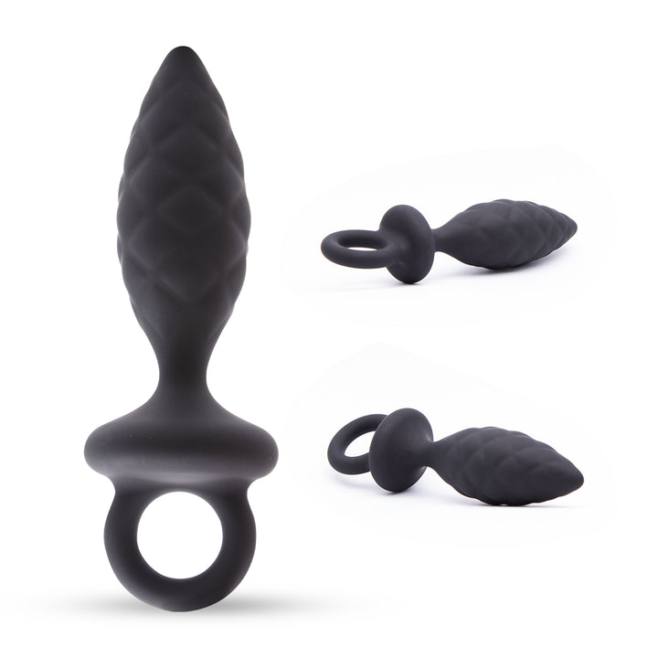 Neojoy Silicone Anal Plug with loop (Medium)