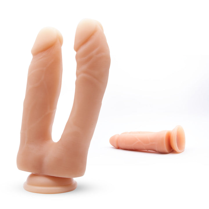 Neojoy - Doppel Penetrator Dildo Realistisch - Anal Vaginal erwachsenes Geschlechts-Spielzeug