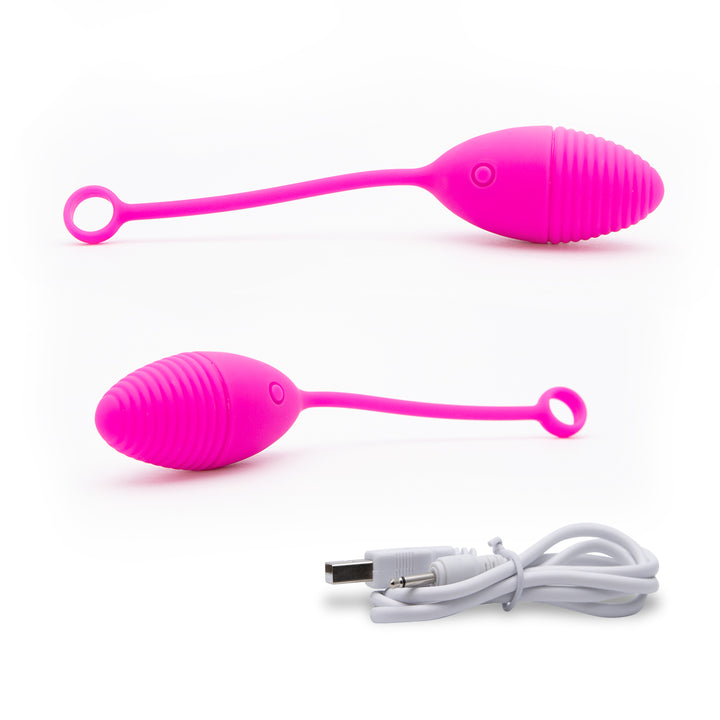 Dancing Fairy Egg Pink - Vibrierende Eier G-Punkt-Stimulation der Klitoris - Kegel Ben Wa Balls - Sexspielzeug f?r Erwachsene