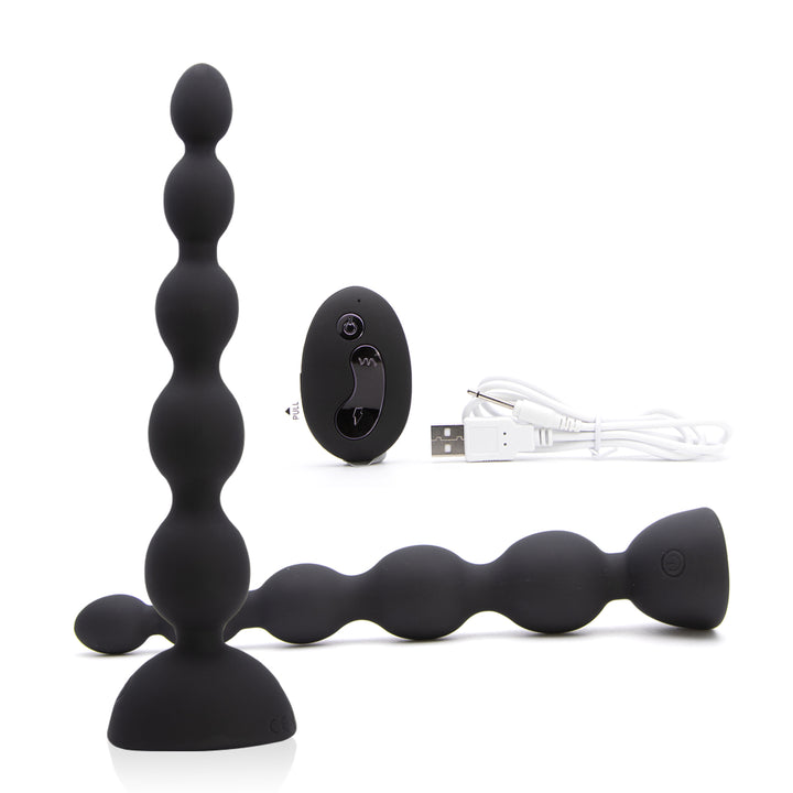 Neojoy Controlled Beads (Gro?) - 10 Geschwindigkeiten Anal Vibrator - Prostata-Massageger?t aus Silikon f?r Prostata - Sex-Spielzeug f?r Erwachsene