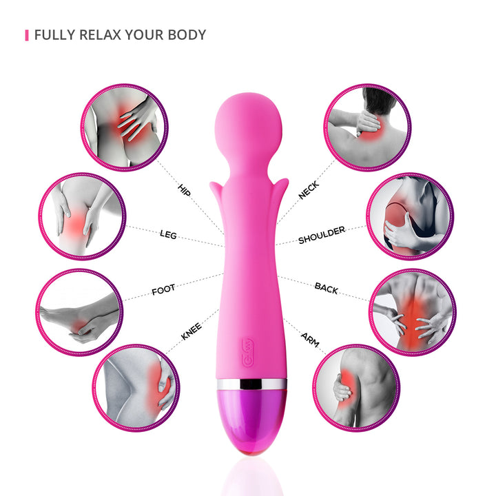 NeoJoy 9 Funktionsstab - Pink V2 / Massagegerät