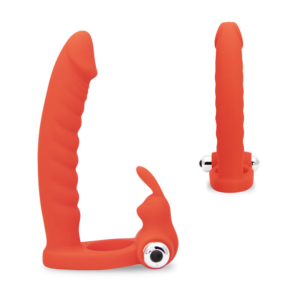 Neojoy Rabbit Shaft Ring - Penisring mit Clioral Stimulator - Silikon Anal Butt Plug - Paar Sex Spielzeug