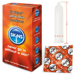 Skins Kondome Ultra Thin 12er Pack