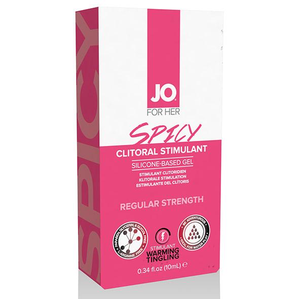 System JO - For Her Clitoral Stimulant Warming Spicy 10 ml