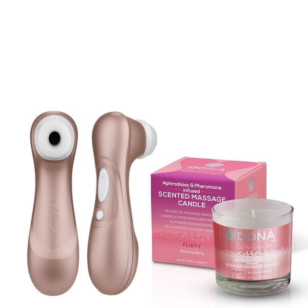 Satisfyer Pro 2 Next Generation + Flirty Kerze