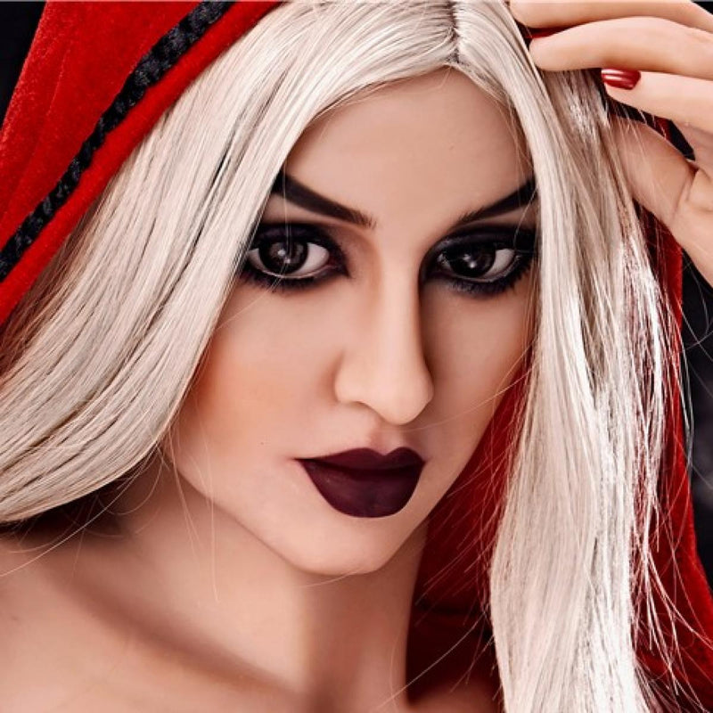 Neodoll Racy Anna Halloween - Sexpuppenkopf - M16-kompatibel - Gebräunt video