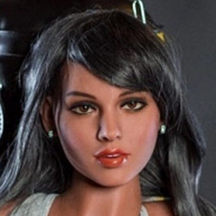 Neodoll Girlfriend Kira - Sexpuppenkopf - M16-kompatibel - Gebräunt