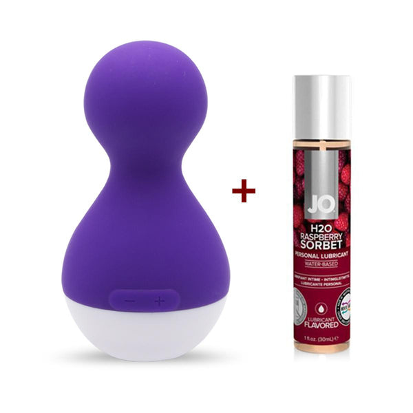 NeoJoy 7 Funktion Breast-Anreger - Purple + Raspberry System JO Schmier