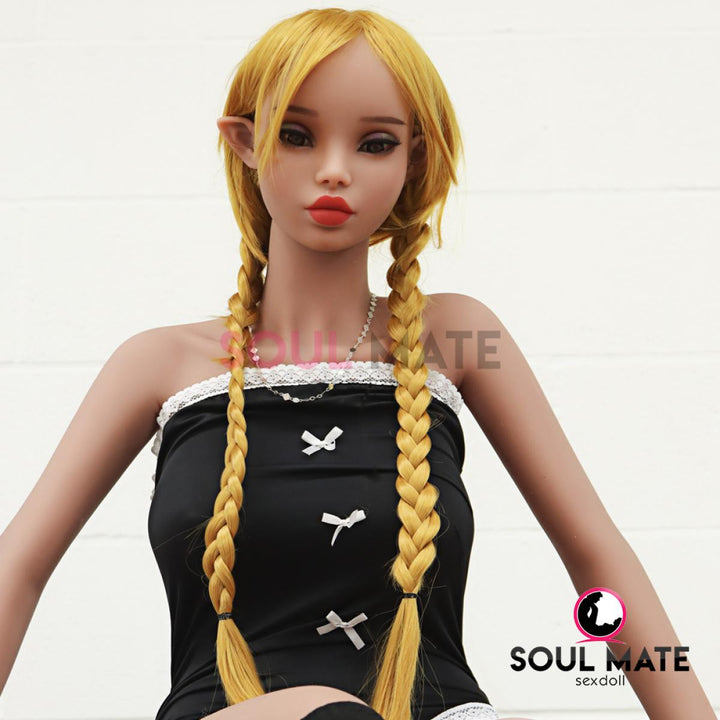 SoulMate- Elf Eden - Realistic Sex Doll - 148cm - Light Brown