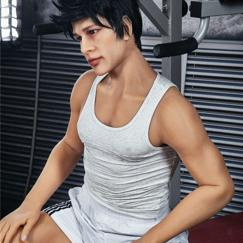 Neodoll Rassig Charles Black - Mannlich Realistisch Sex-Puppe - 162cm - Gebräunt video