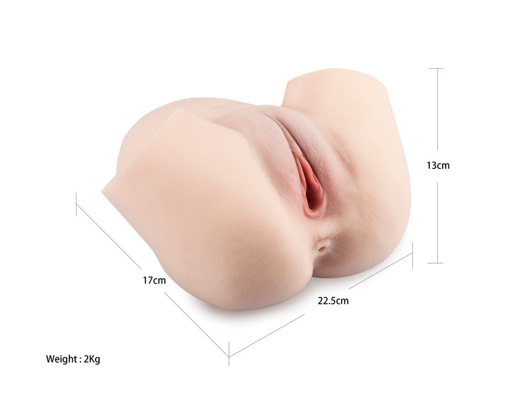 Neojoy Puppe TPE mit Realistic Ass & Pussy - Flesh White - 2kg