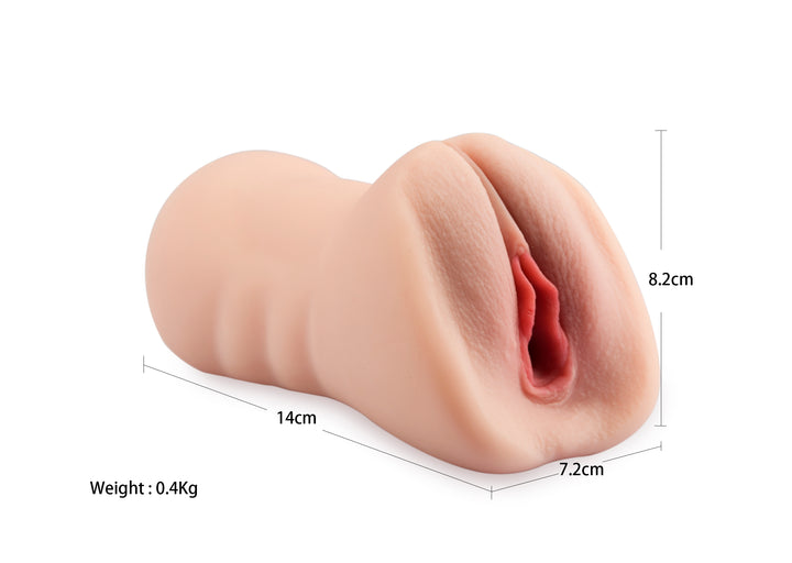 Neojoy Taschepussy TPE realistisch Vagina & Ass - Flesh WeiÃŸ