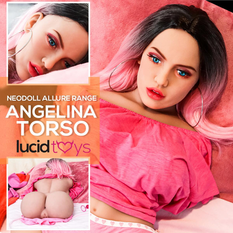 Neodoll Allure Sex Pupe Torso - Angelina Kopf & Torso - Gebräunt video