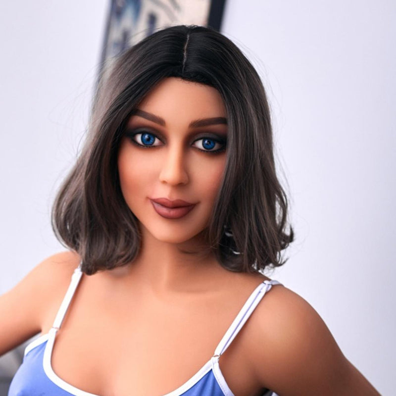 Neodoll Racy Christel - Realistischer Sex Puppenkopf - Brown video