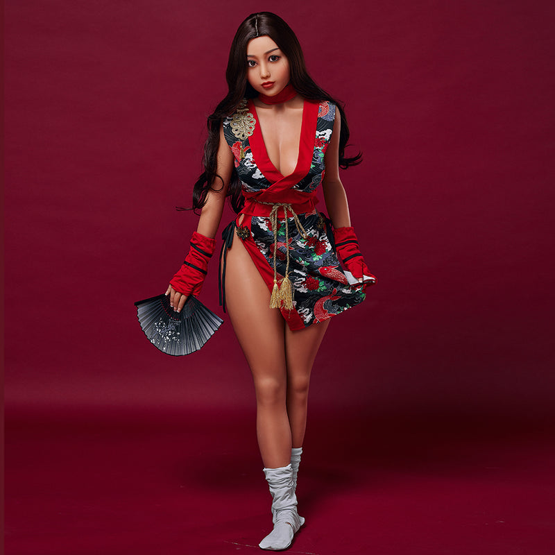 Neodoll Racy Saya - Realistische Sexpuppe - 153cm - Gebräunt video
