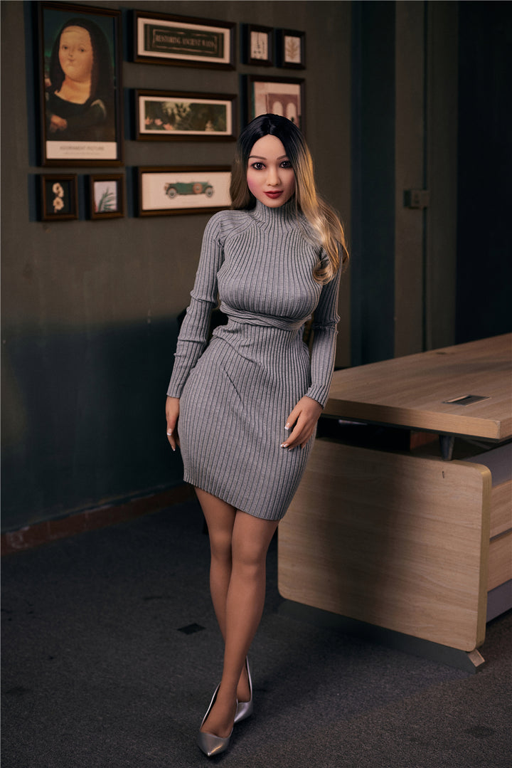 Neodoll Racy Yumiko - Realistische Sexpuppe - 153cm - Bräunen