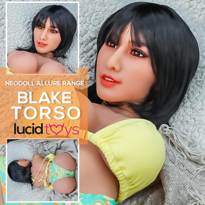 Neodoll Allure Blake Kopf mit Sexpuppe Torso - Gebräunt video