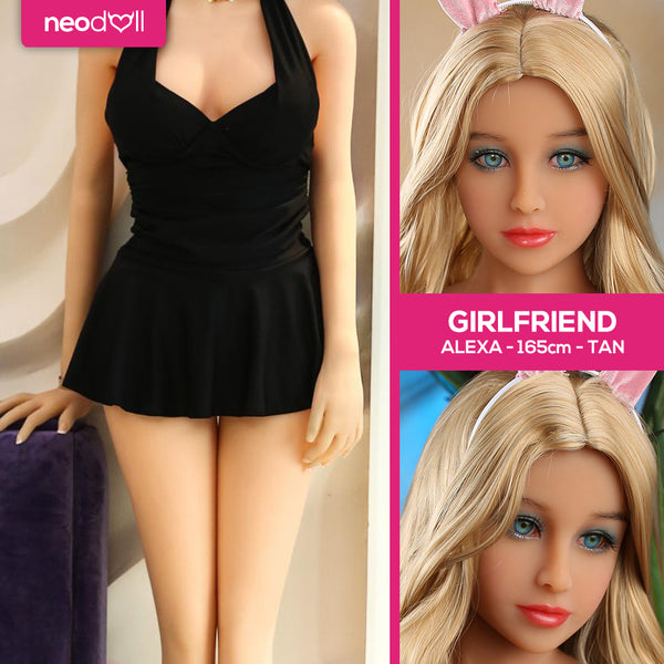 Neodoll Girlfriend Alexa - Realistische Sexpuppe - 165cm - BrÃ¤unen