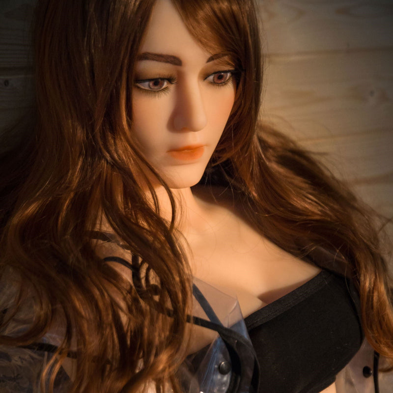 Climax Doll Adelynn - Sexpuppenkopf - Weiss video