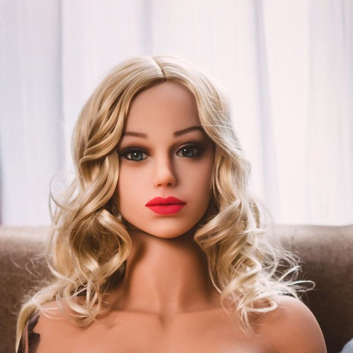 Climax Doll Thea - Sexpuppenkopf - Hellbraun video