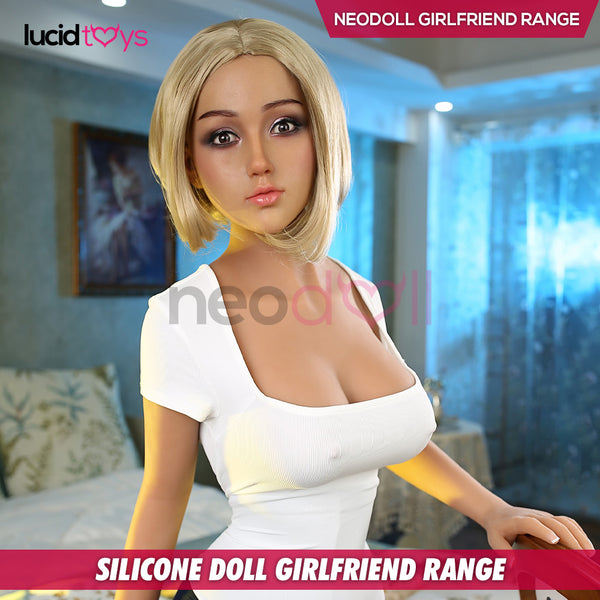 Neodoll Girlfriend Aubrey - Silikon TPE Hybrid Sexpuppe - 158cm - Gebräunt