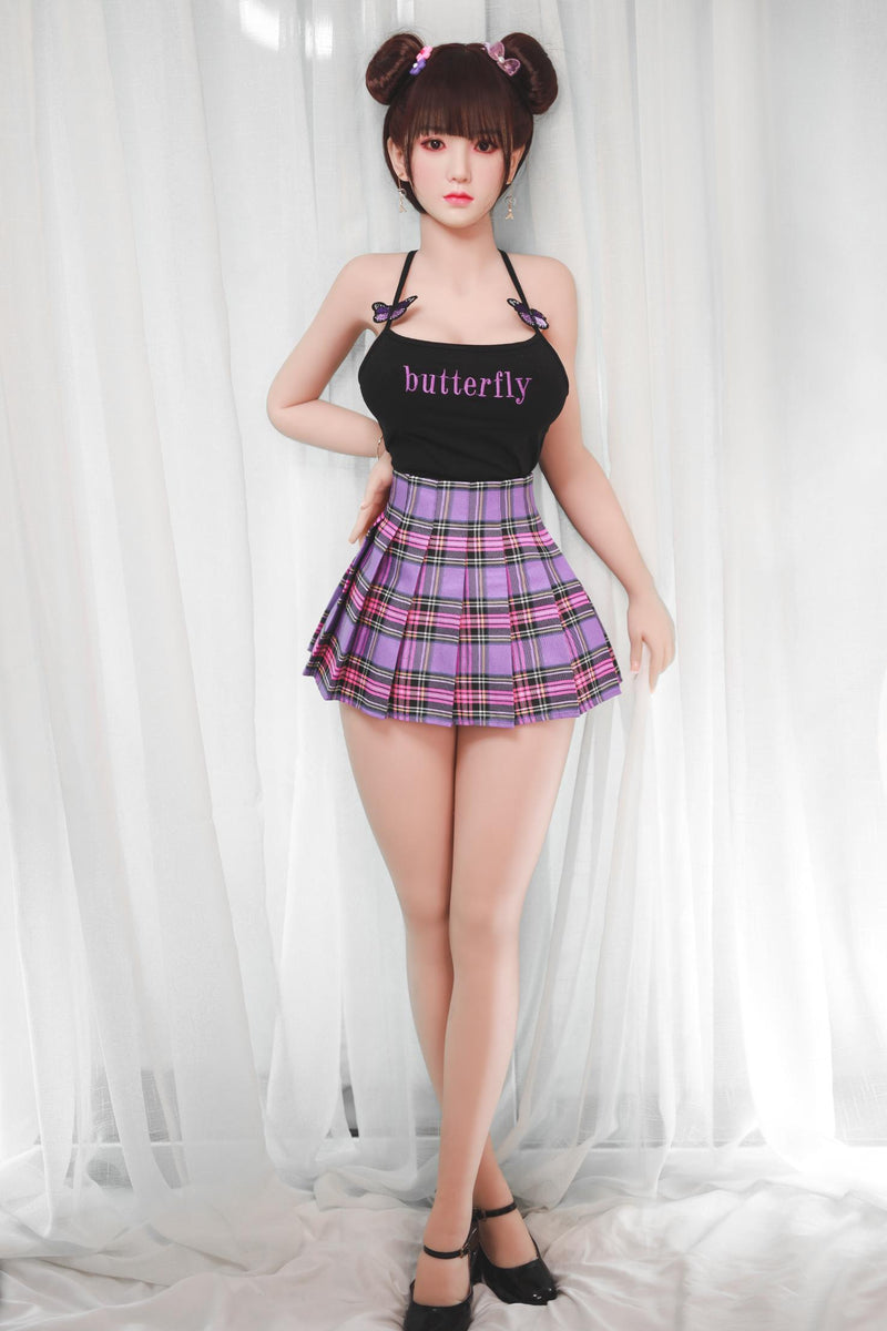 Neodoll Sugar Babe - Jacqueline - Silikon TPE Hybrid Sexpuppe - 148cm - Implantierte Haar - Silikonfarbe video