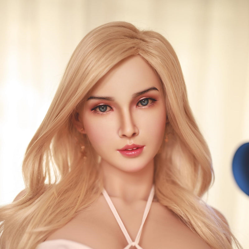 Neodoll Sugar Babe - Jennifer - Silikon-Sexpuppenkopf - Implantiertes Haar - Silikonfarbe video
