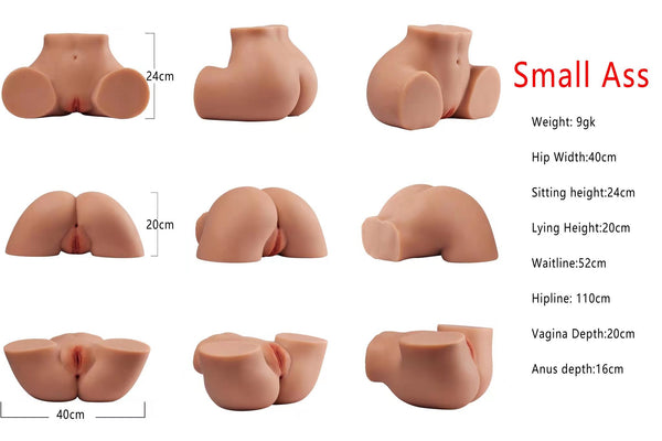 Irontech Doll Ass - Top Tight Tush - Braun - 9KG